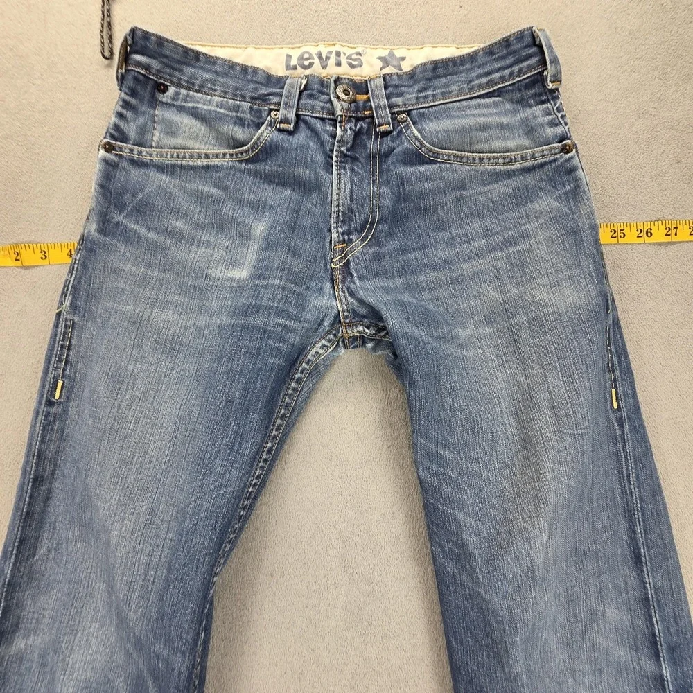 Vintage Levis Engineered Jeans‎ Mens 30x32 Blue Buckle Back Honeycomb Zip Fly